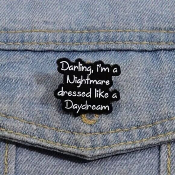 3/20 Darling Nightmare Dressed Daydream Taylor Swift Enamel Pin - Picture 1 of 1